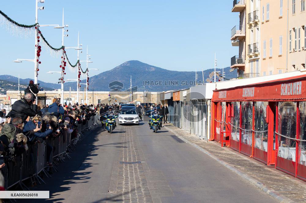 Brigitte Bardot Funeral - Saint-Tropez