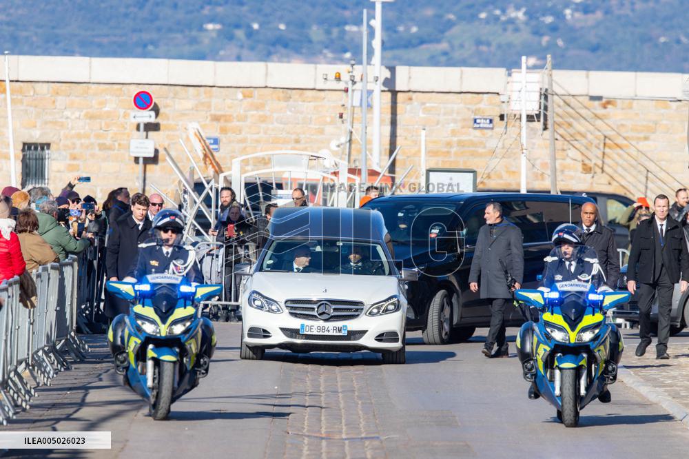 Brigitte Bardot Funeral - Saint-Tropez