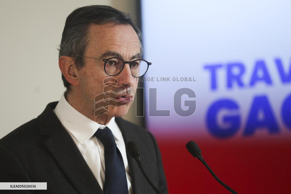 Bruno Retailleau Press Conference - Paris