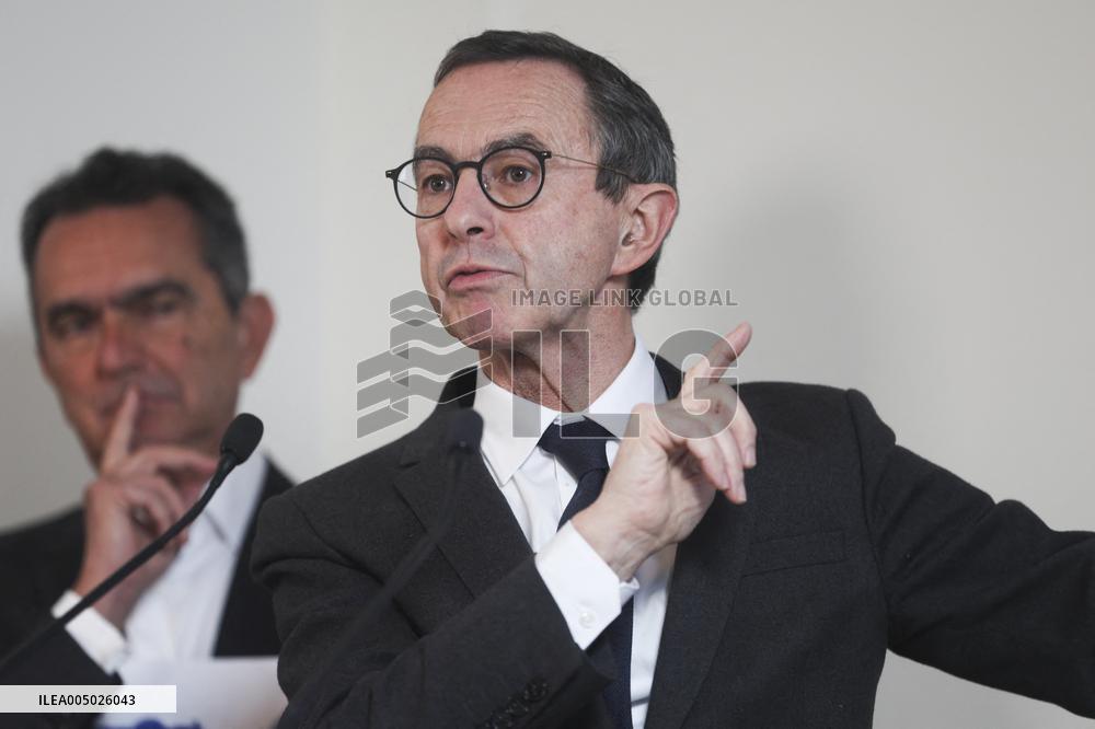 Bruno Retailleau Press Conference - Paris