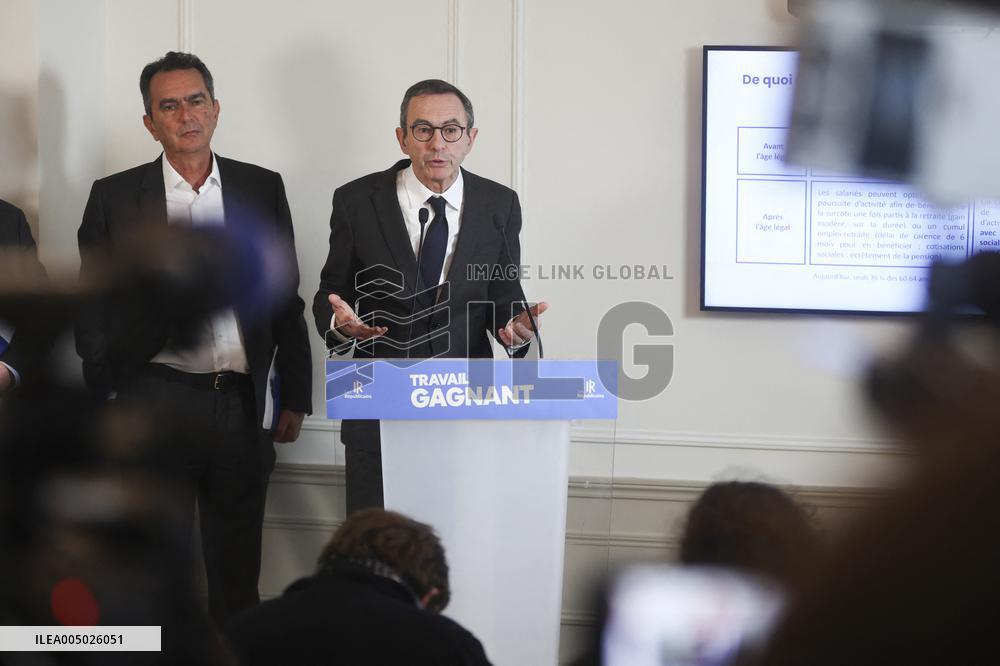 Bruno Retailleau Press Conference - Paris