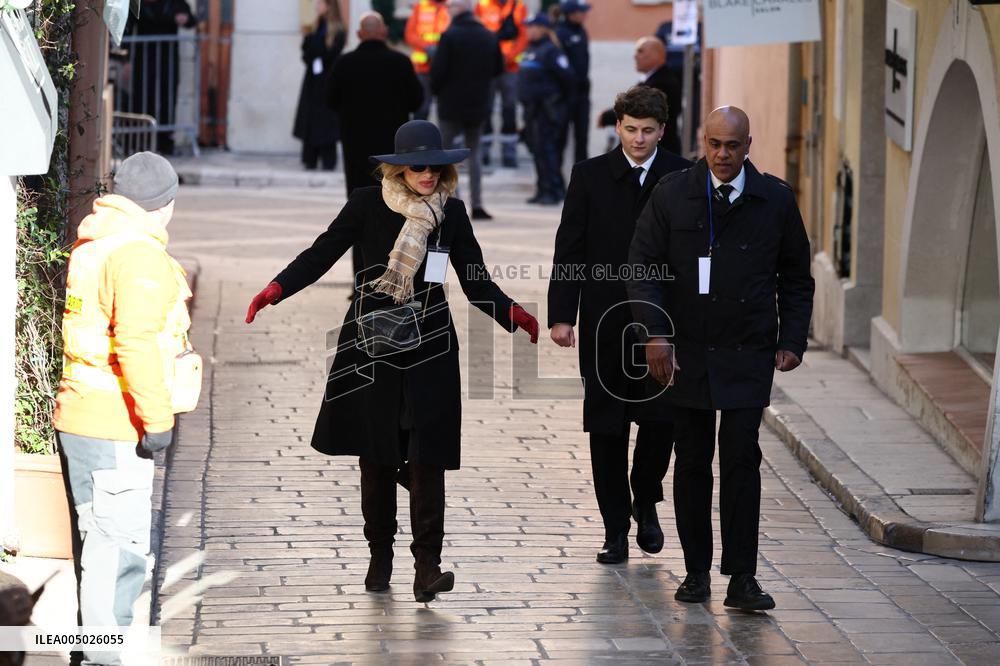 Brigitte Bardot Funeral - Saint-Tropez