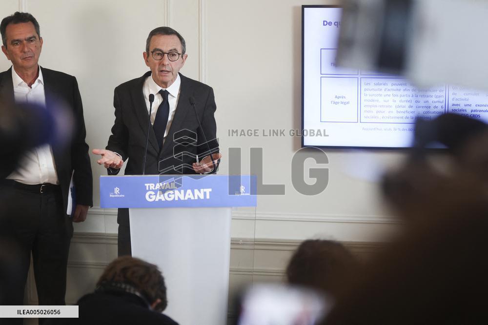 Bruno Retailleau Press Conference - Paris