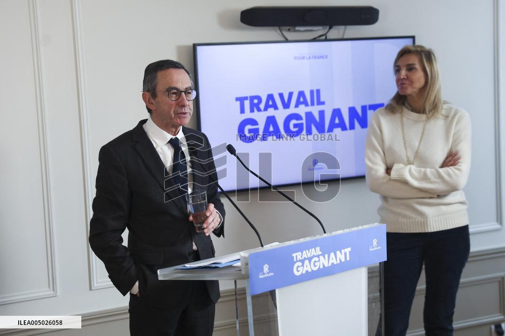 Bruno Retailleau Press Conference - Paris