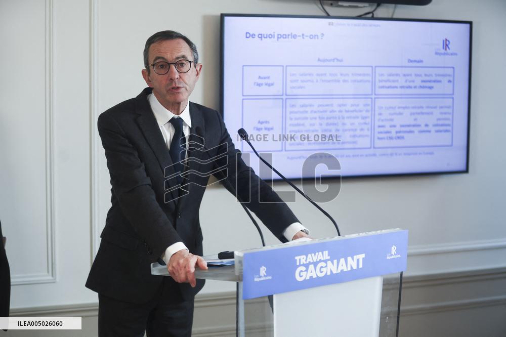 Bruno Retailleau Press Conference - Paris