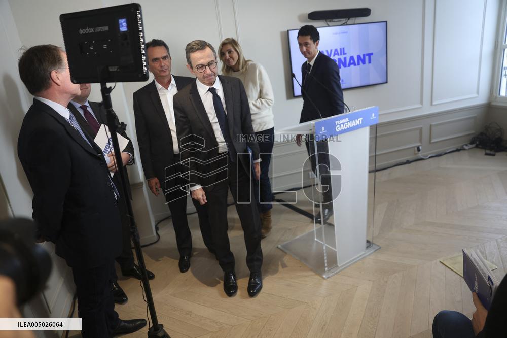 Bruno Retailleau Press Conference - Paris