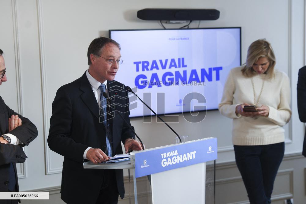 Bruno Retailleau Press Conference - Paris