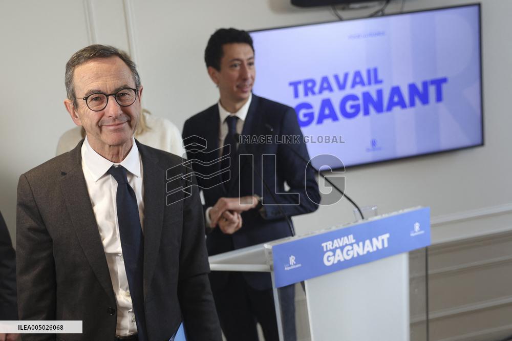 Bruno Retailleau Press Conference - Paris