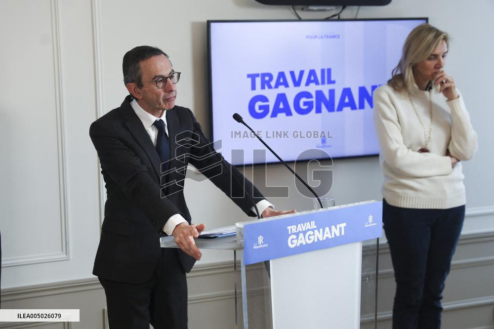 Bruno Retailleau Press Conference - Paris