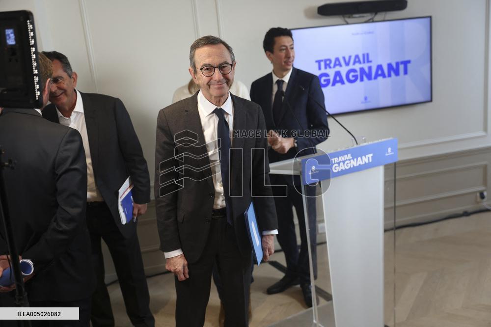 Bruno Retailleau Press Conference - Paris