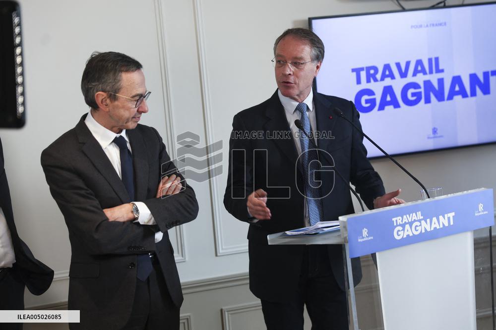 Bruno Retailleau Press Conference - Paris