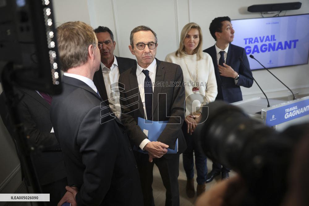 Bruno Retailleau Press Conference - Paris