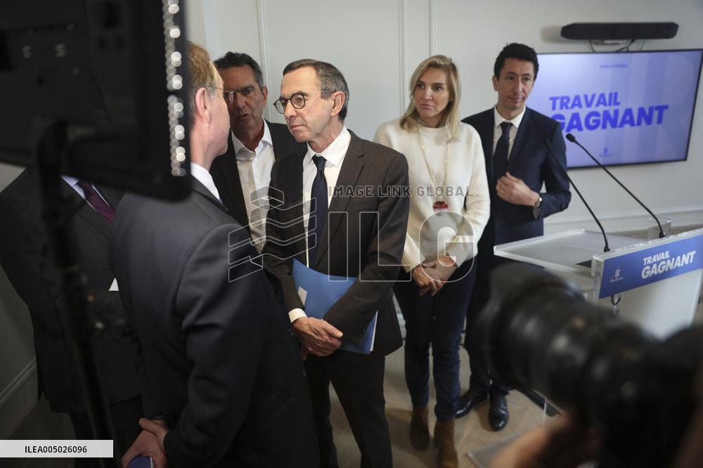 Bruno Retailleau Press Conference - Paris