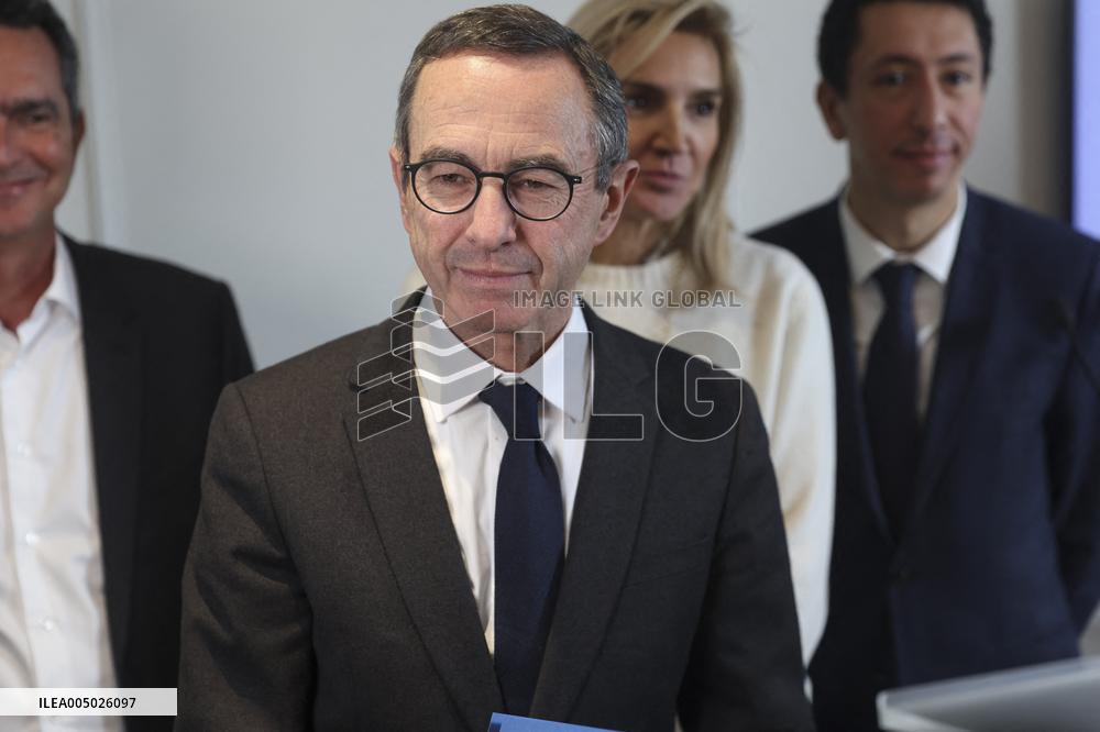 Bruno Retailleau Press Conference - Paris