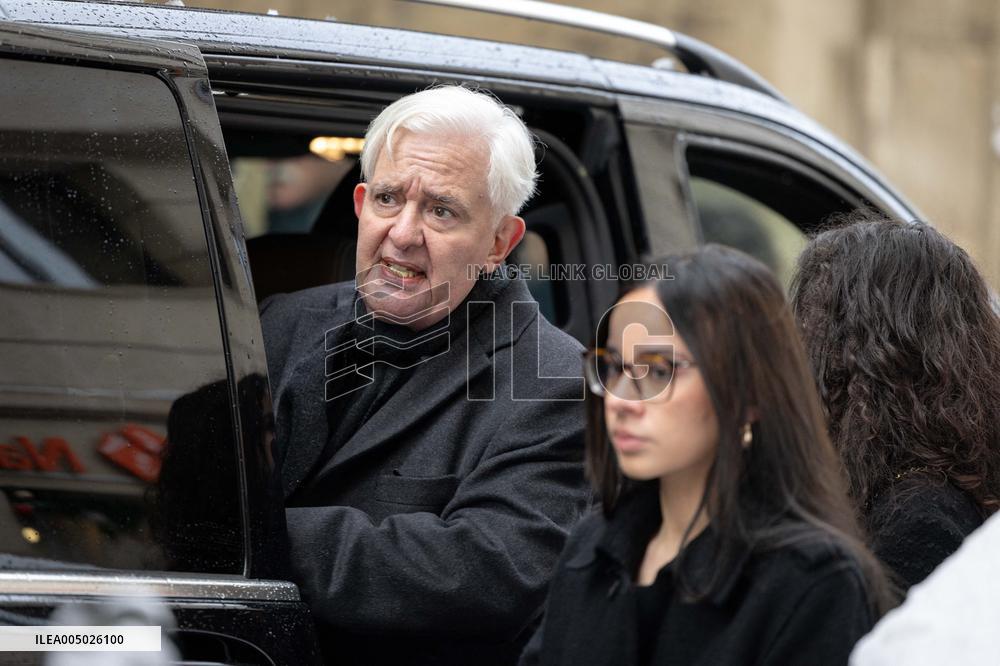 Marie-Josephe Balladur Funeral - Paris