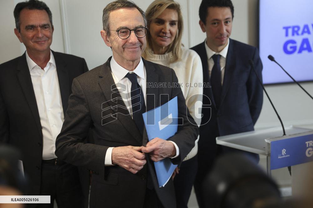 Bruno Retailleau Press Conference - Paris