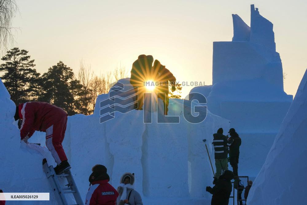 Sun Island International Snow Sculpture Art Expo - China
