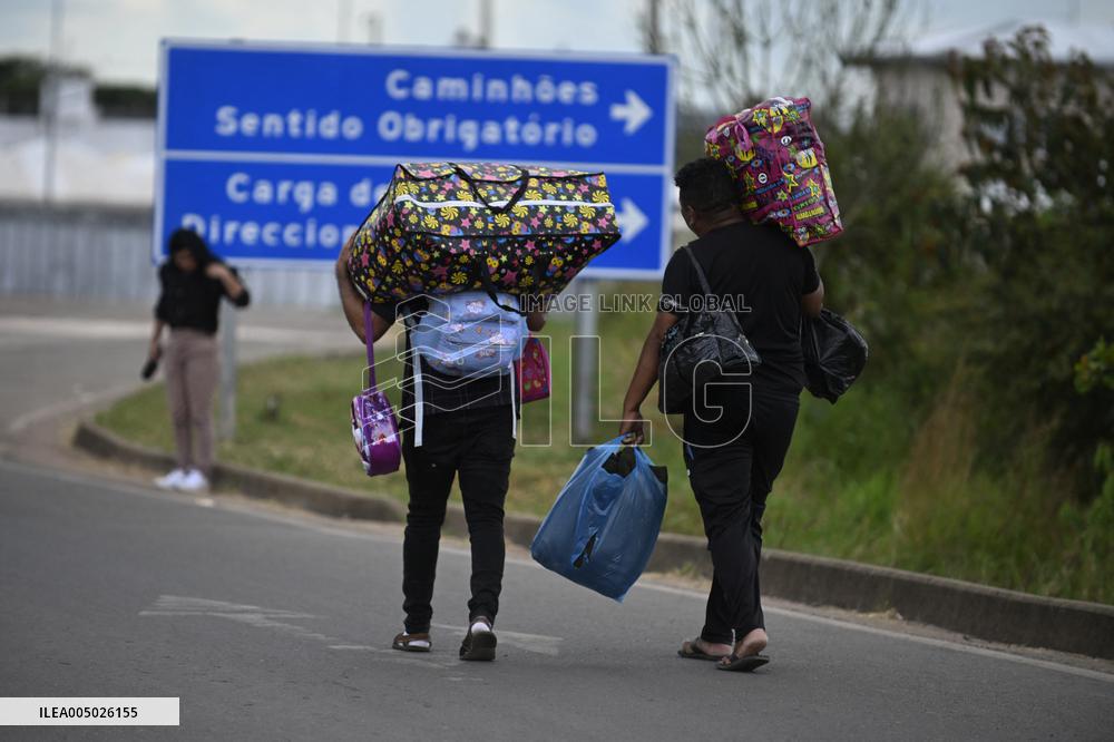 At The Border Between Venezuela and Brazil