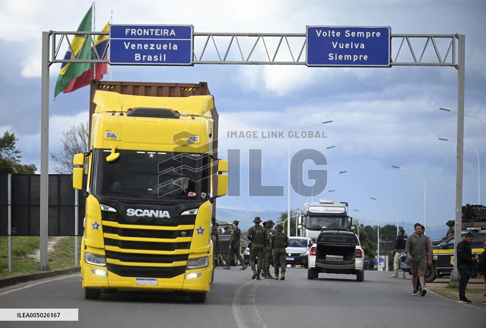 At The Border Between Venezuela and Brazil
