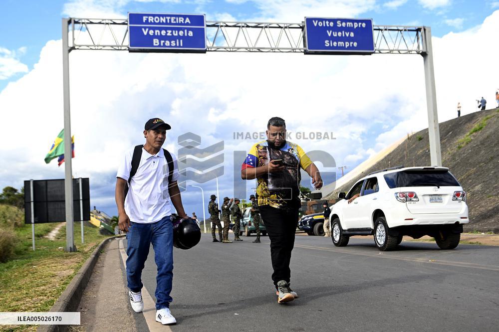 At The Border Between Venezuela and Brazil