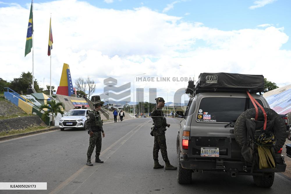 At The Border Between Venezuela and Brazil