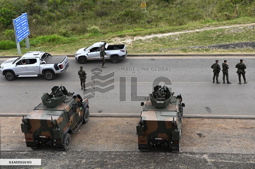 At The Border Between Venezuela and Brazil