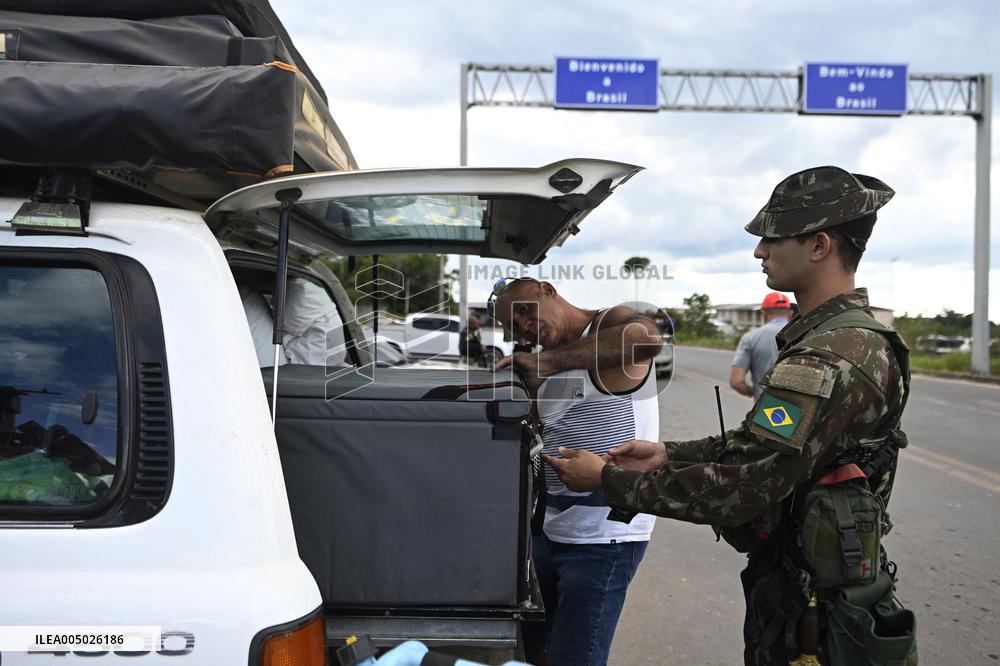 At The Border Between Venezuela and Brazil