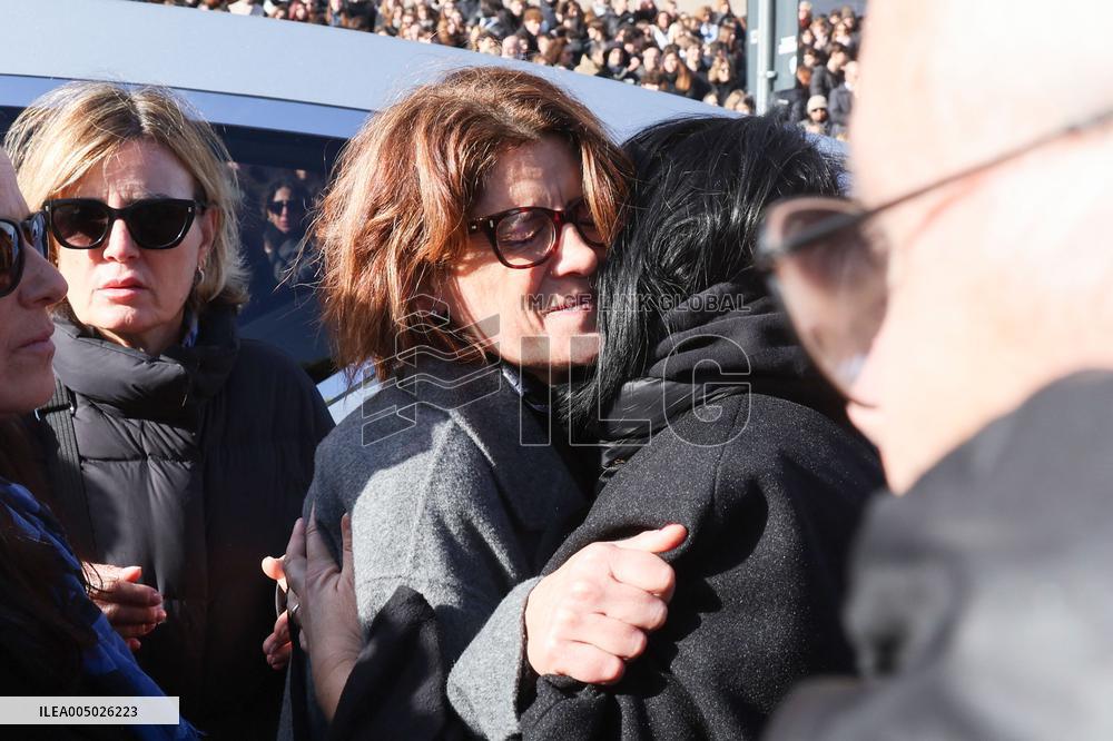 Crans Montana - Riccardo Minghetti's Funeral - Rome