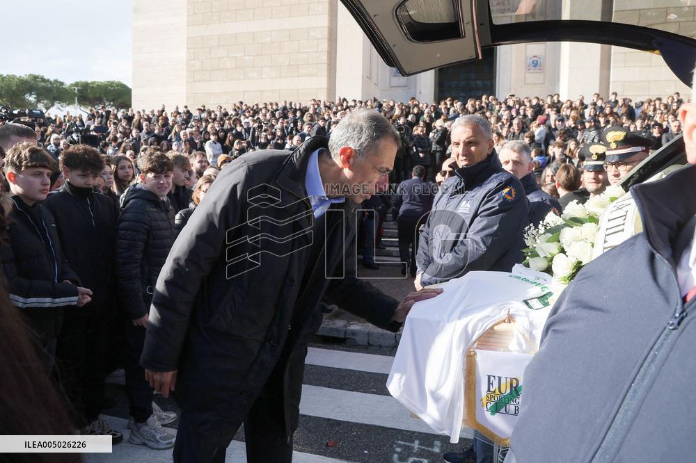 Crans Montana - Riccardo Minghetti's Funeral - Rome