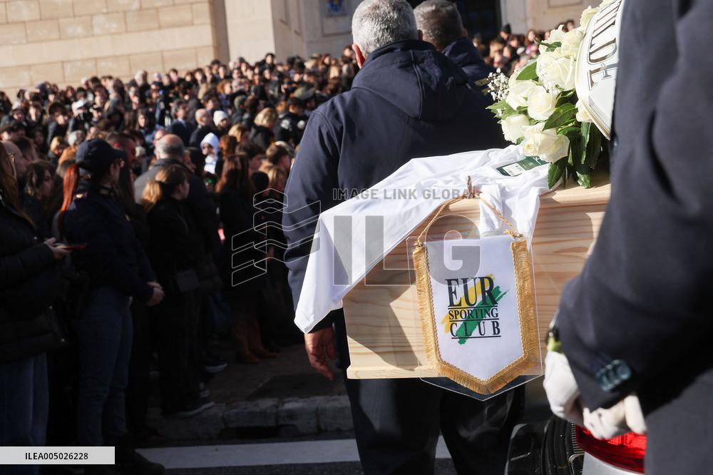 Crans Montana - Riccardo Minghetti's Funeral - Rome