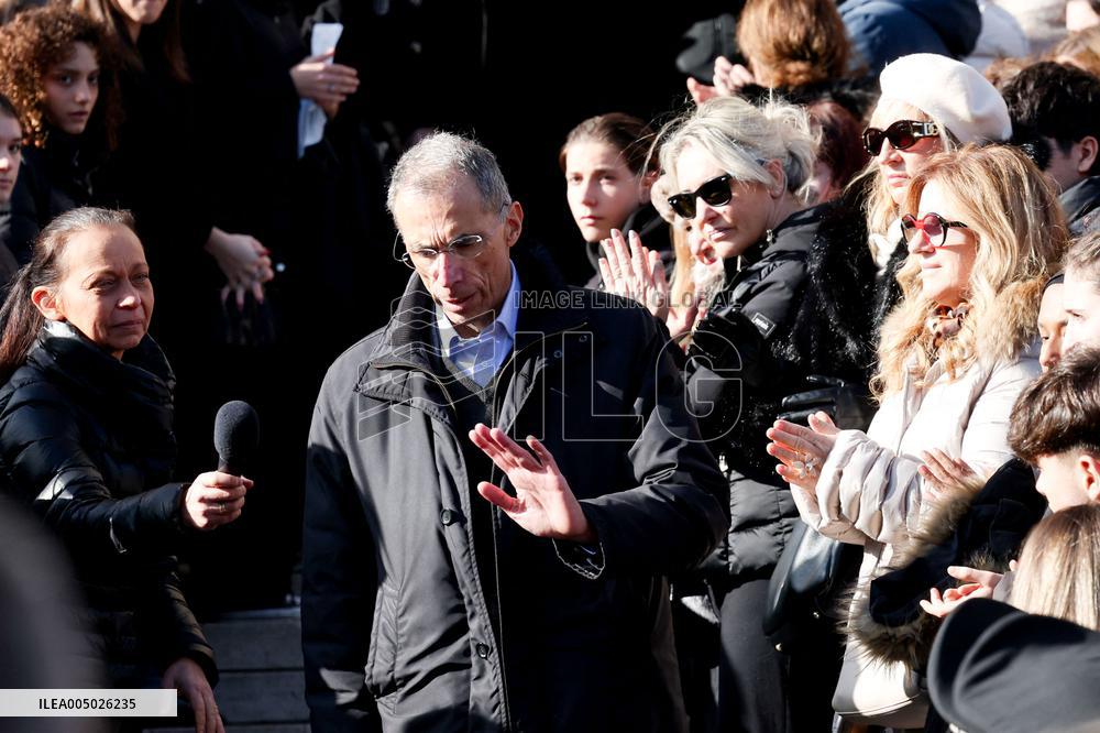 Crans Montana - Riccardo Minghetti's Funeral - Rome