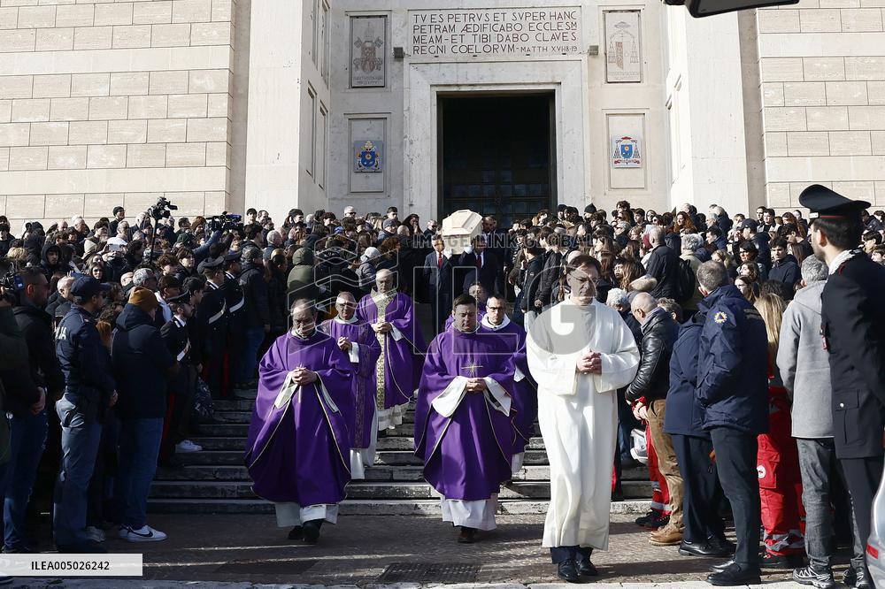 Crans Montana - Riccardo Minghetti's Funeral - Rom