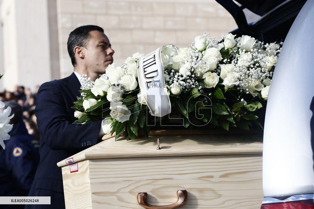 Crans Montana - Riccardo Minghetti's Funeral - Rom