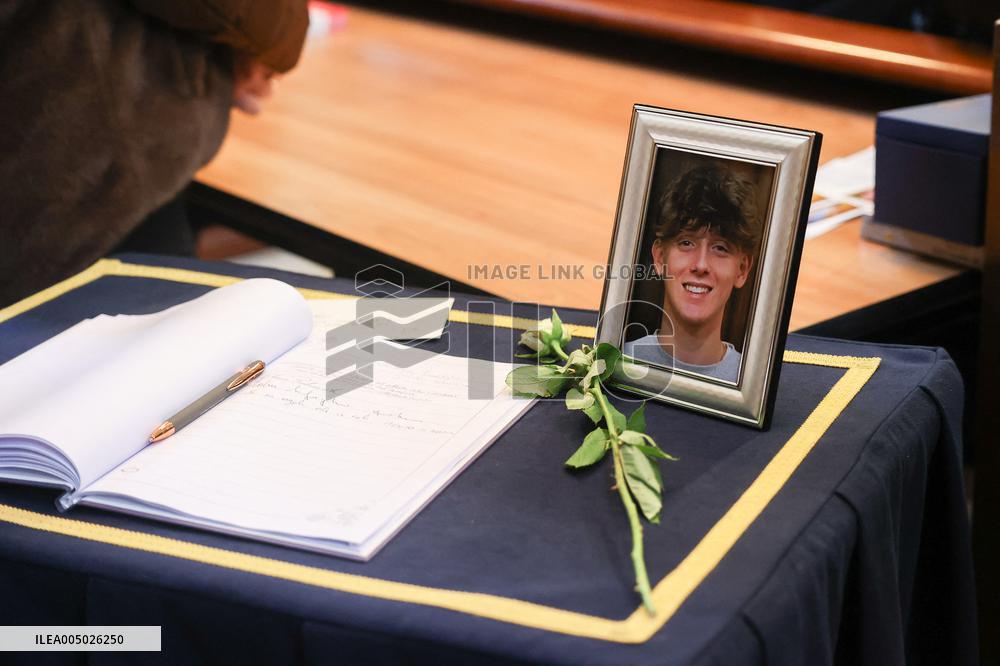 Crans Montana - Funeral of Giovanni Tamburi - Bologna