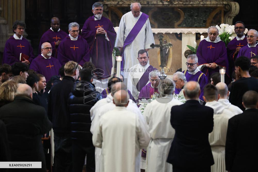 Crans Montana - Funeral of Giovanni Tamburi - Bologna