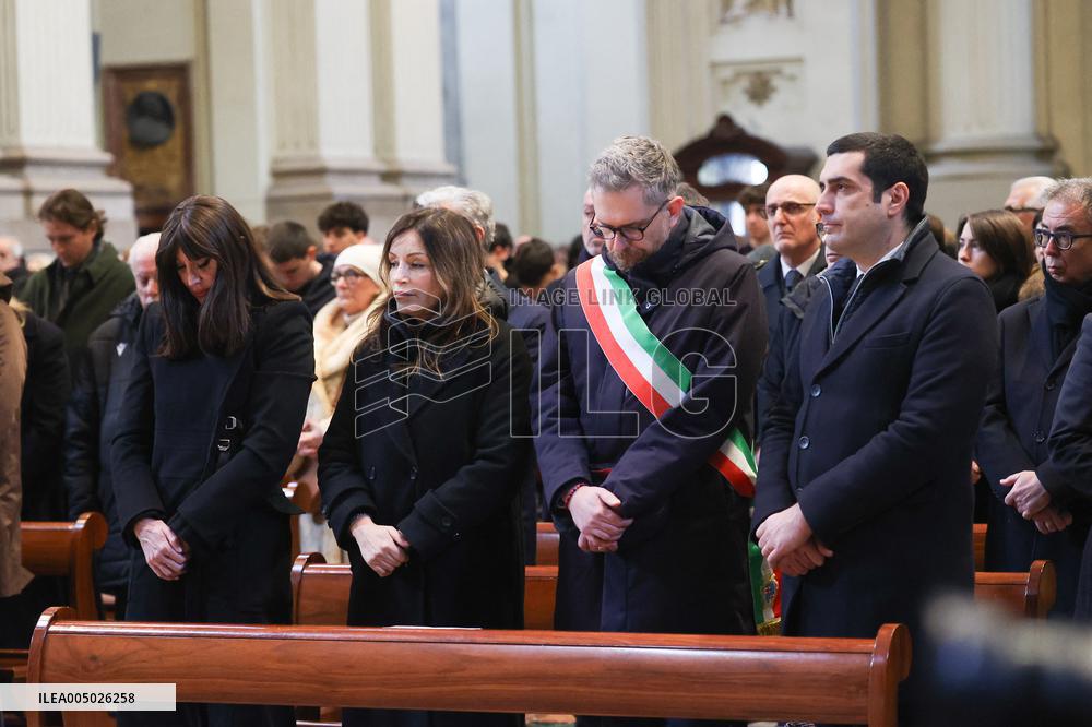 Crans Montana - Funeral of Giovanni Tamburi - Bologna