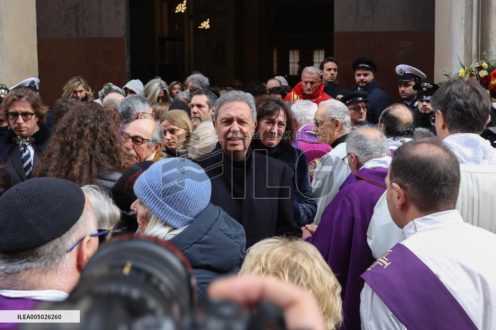 Crans Montana - Funeral of Giovanni Tamburi - Bologna