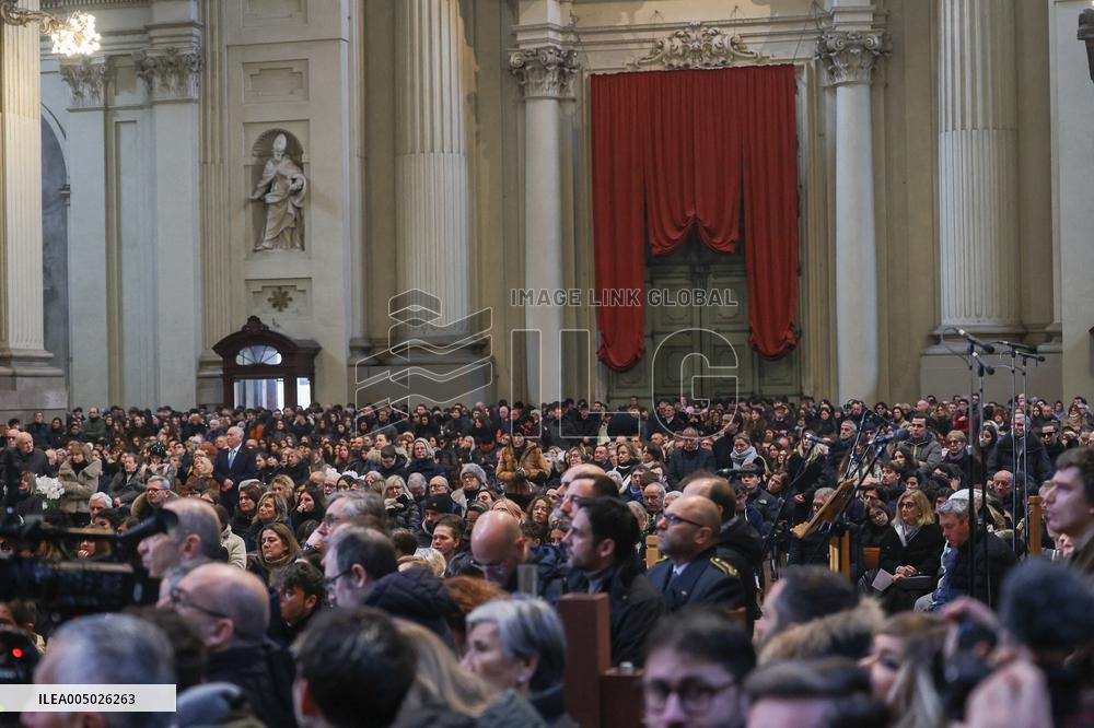 Crans Montana - Funeral of Giovanni Tamburi - Bologna