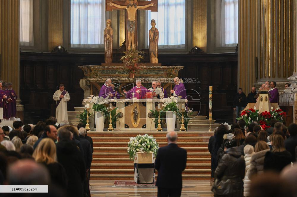 Crans Montana - Funeral of Giovanni Tamburi - Bologna