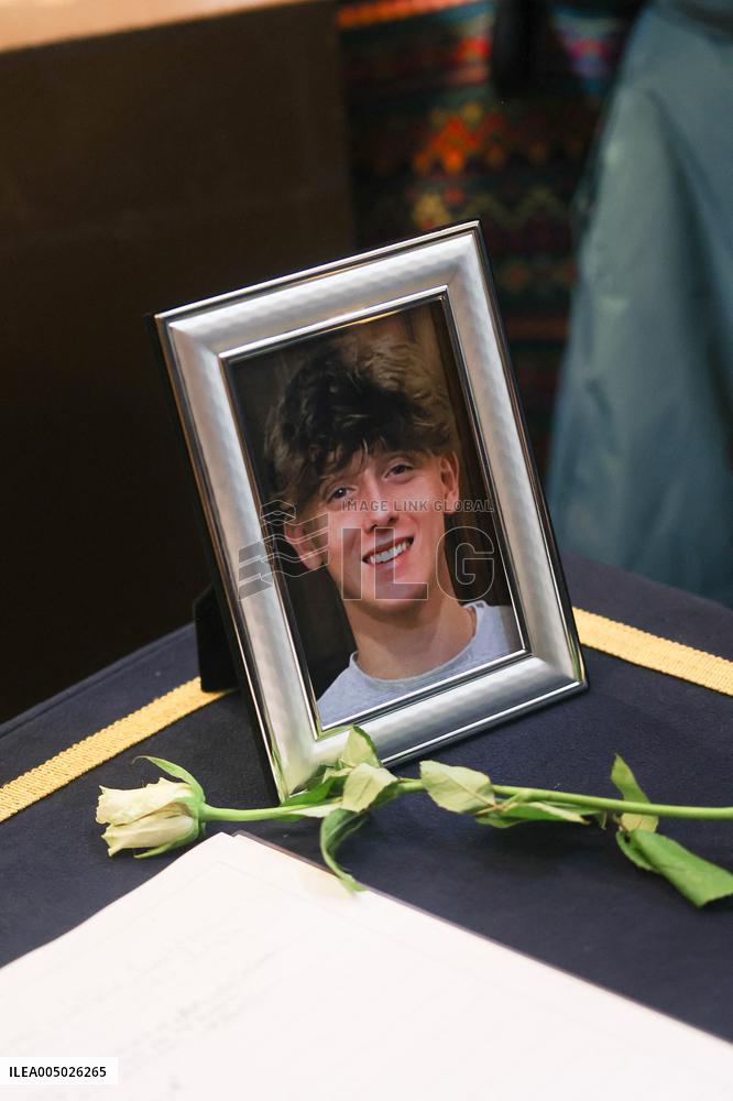 Crans Montana - Funeral of Giovanni Tamburi - Bologna