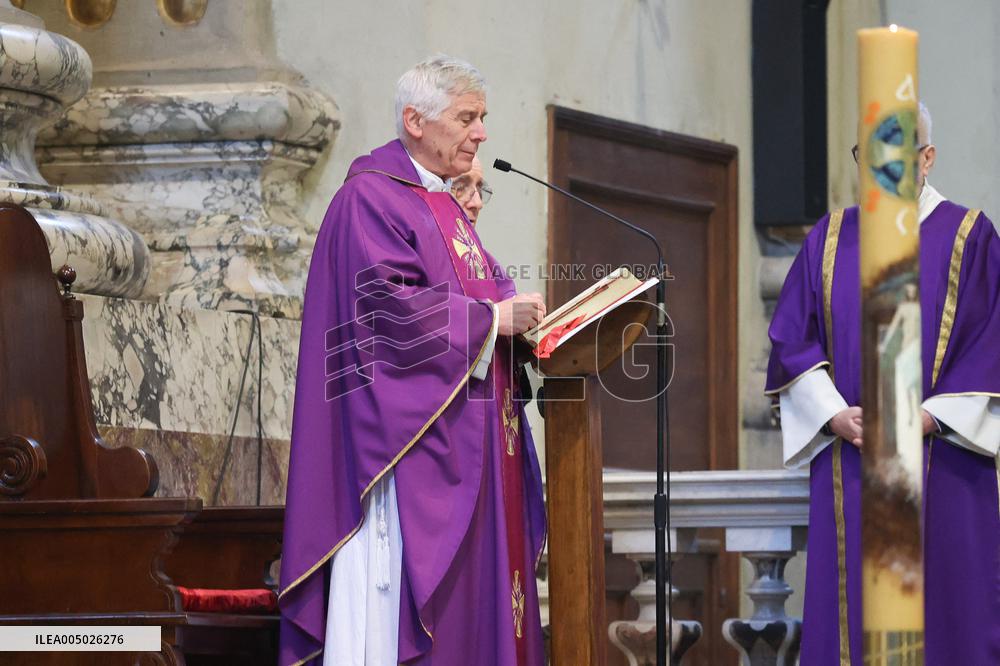 Crans Montana - Funeral of Giovanni Tamburi - Bologna