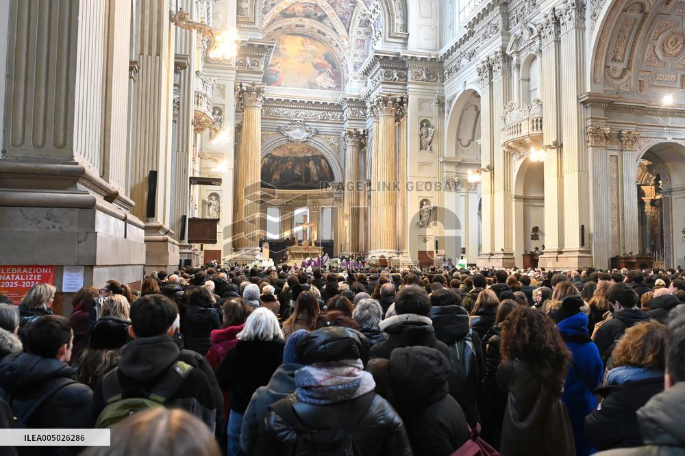 Crans Montana - Funeral of Giovanni Tamburi - Bologna