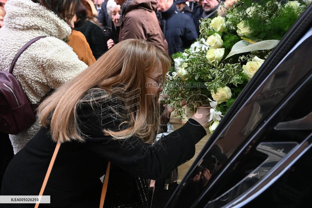 Crans Montana - Funeral of Giovanni Tamburi - Bologna
