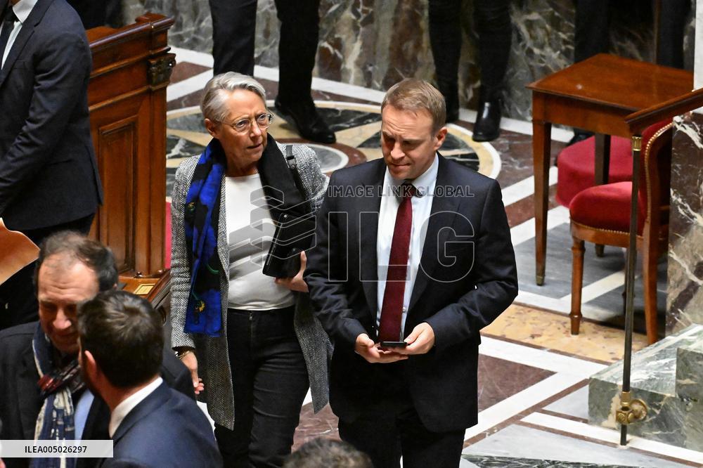 Session of Questions to The Government - Paris