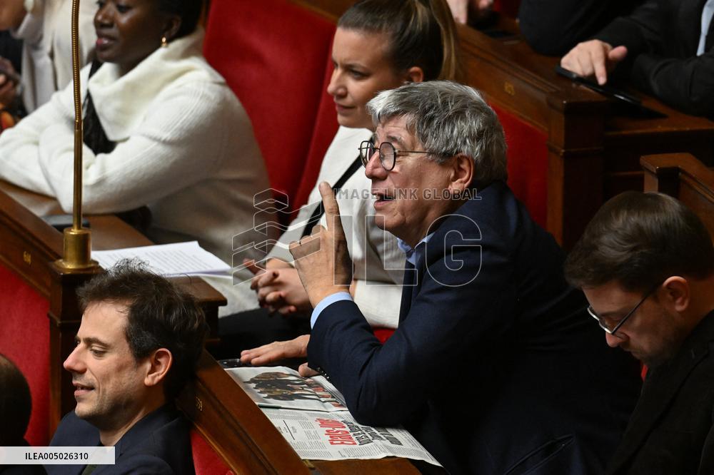 Session of Questions to The Government - Paris