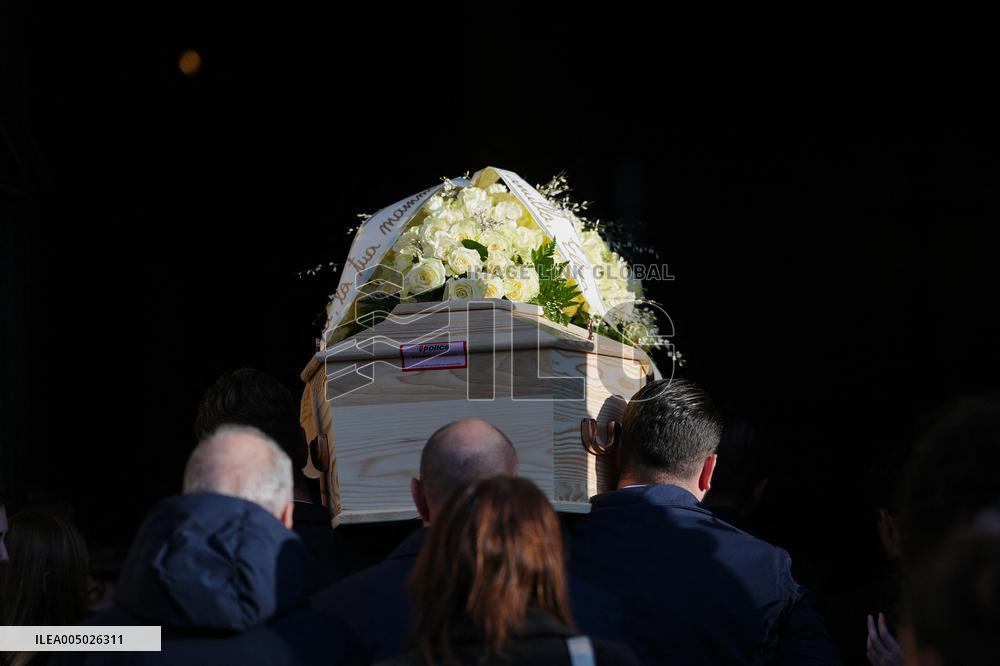 Crans Montana - Funeral of Chiara Costanzo - Mila