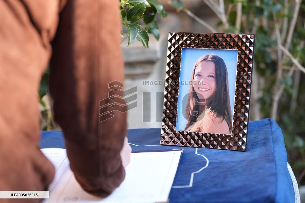Crans Montana - Funeral of Chiara Costanzo - Mila