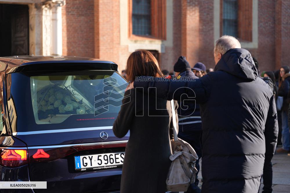 Crans Montana - Funeral of Chiara Costanzo - Mila