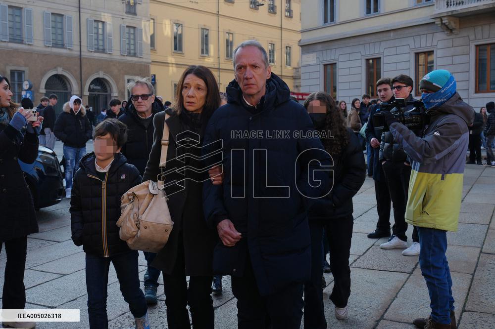 Crans Montana - Funeral of Chiara Costanzo - Mila