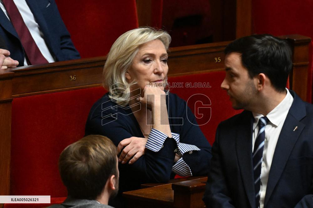 Session of Questions to The Government - Paris